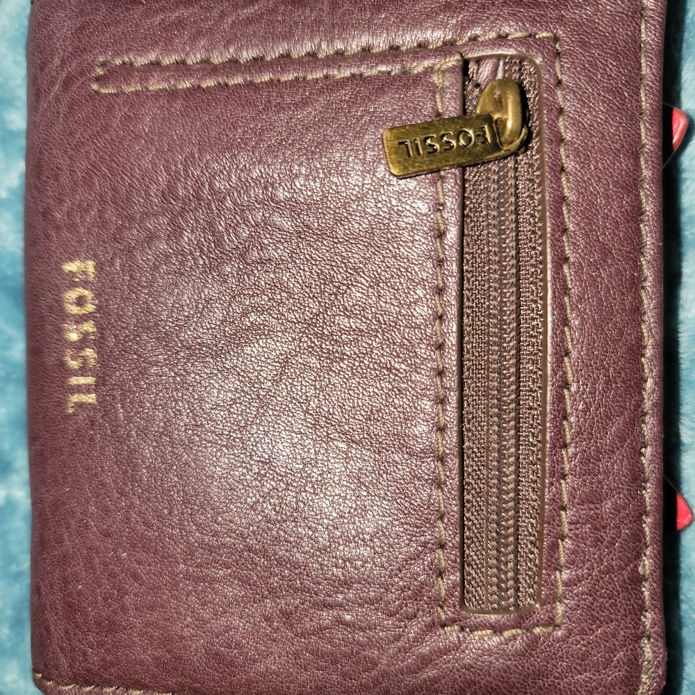 FOSSIL BI-FOLD Mini FOX Wallet - Picture 7 of 8